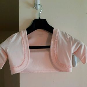 Girl's Cropped Cardigan